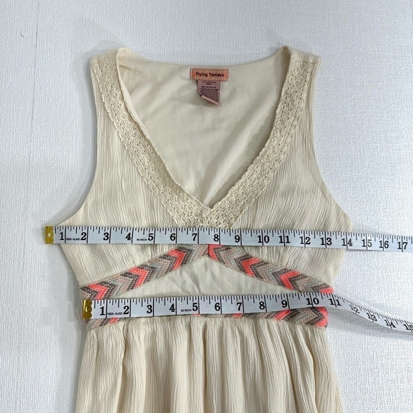 Flying Tomato lace maxi dress cream size XS - Picture 7 of 11